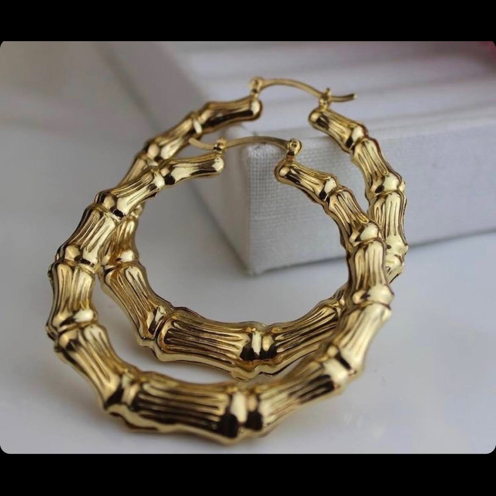 Big Bamboo Hoops